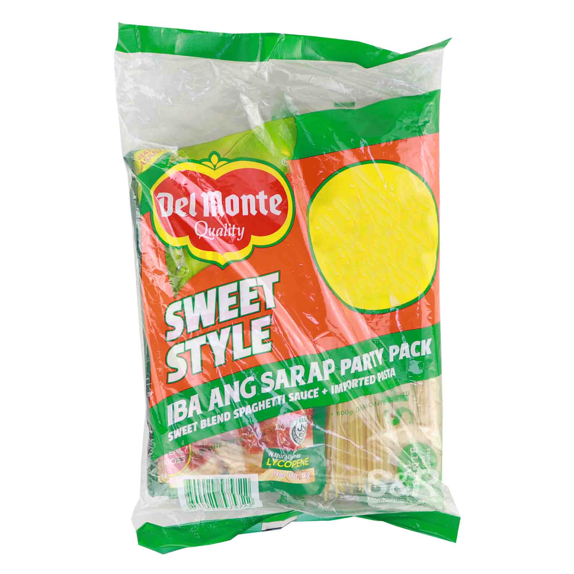 Del Monte Sweet Style Party Pack 1 pack Del Monte Sweet Style Party Pack 1 pack